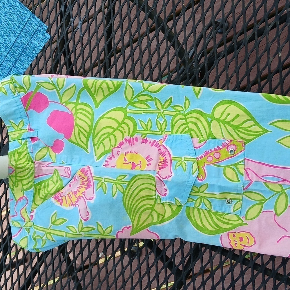 Vintage white label Lilly Pulitzer pants size 0 - Picture 5 of 7